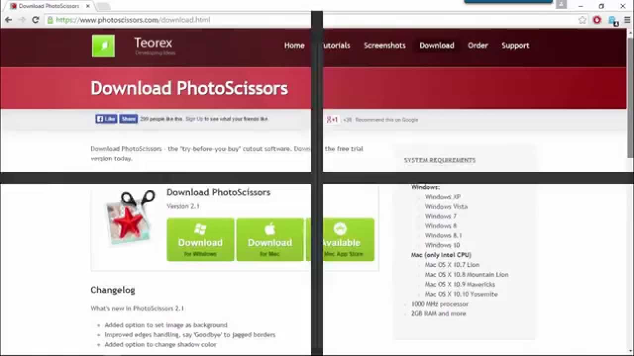 PhotoScissors 4.0 Download Free